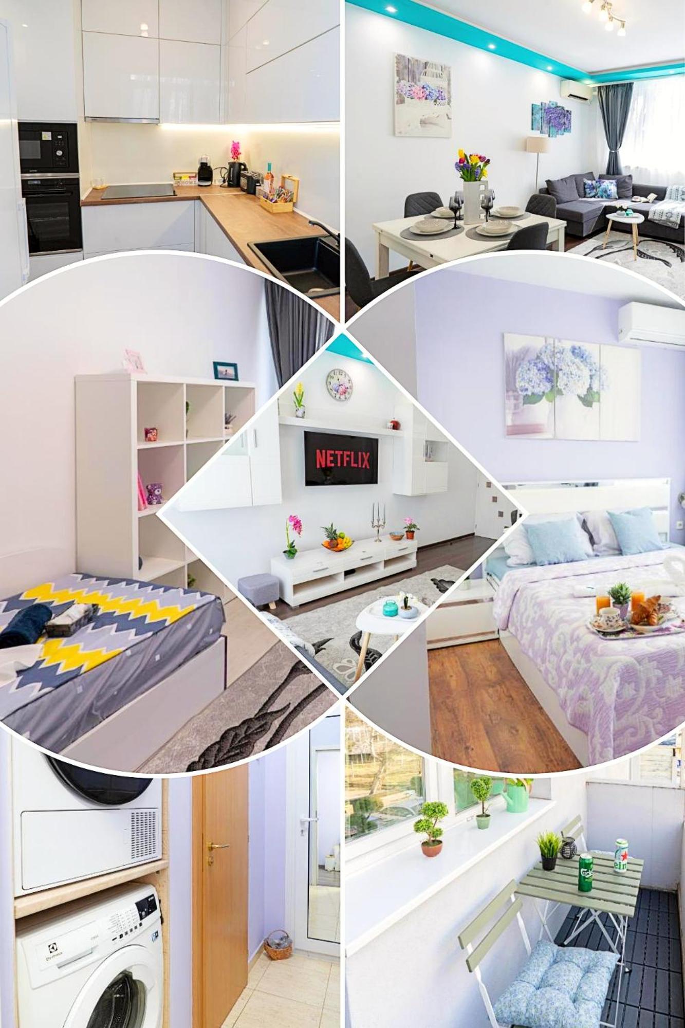 Luxury 2 Bedroom Apartment In Central 瓦爾納 外观 照片